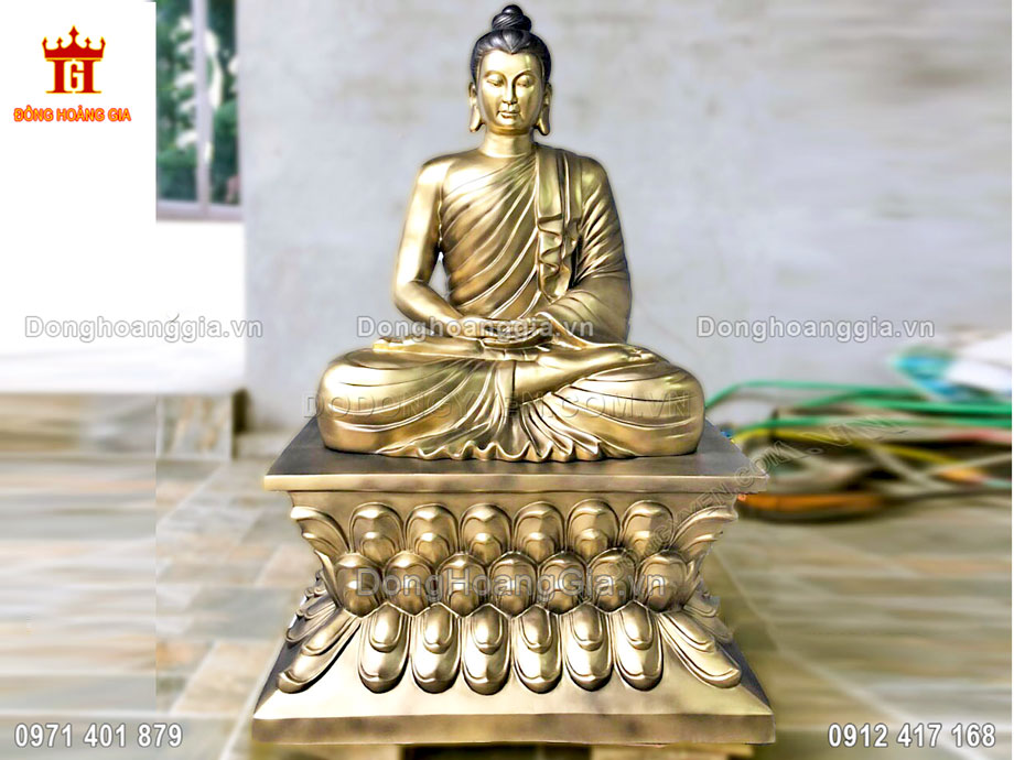 Đúc Tượng Phật Thích Ca Mâu Ni Cỡ Lớn Cúng Tiến Vào Chùa - SP1503